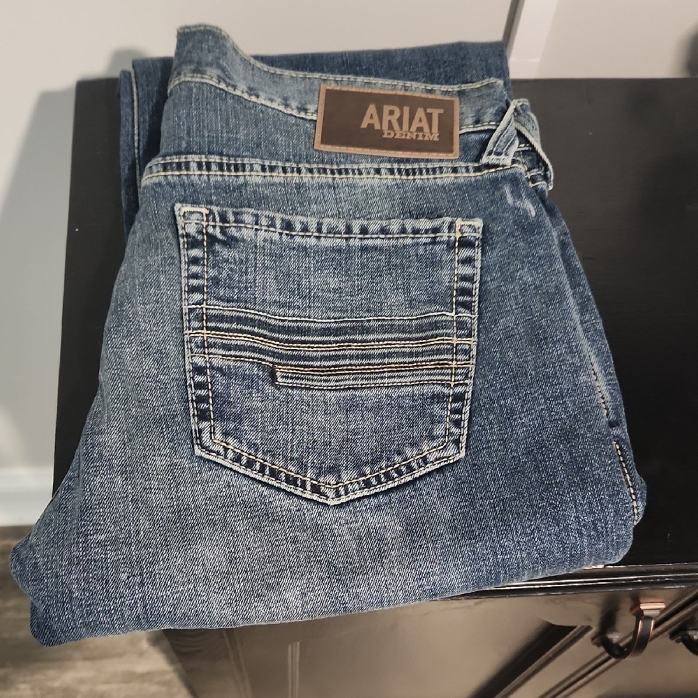 Ariat Men's Blue Denim Jeans